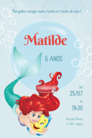 Convite Digital – Ariel 2