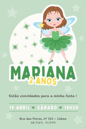 Convite Digital – Fada 2