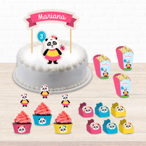 Kit Mesa Panda menina
