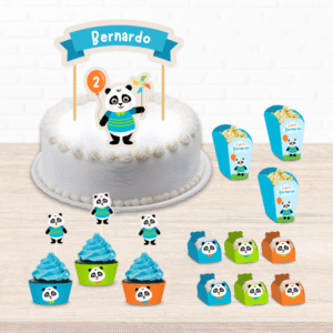 Kit Mesa Panda menino