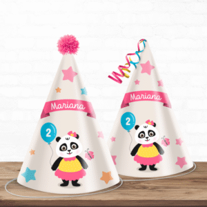 Chapéus Panda Menina