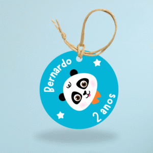 Etiquetas Panda Menino