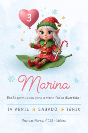 Convite digital Elfa