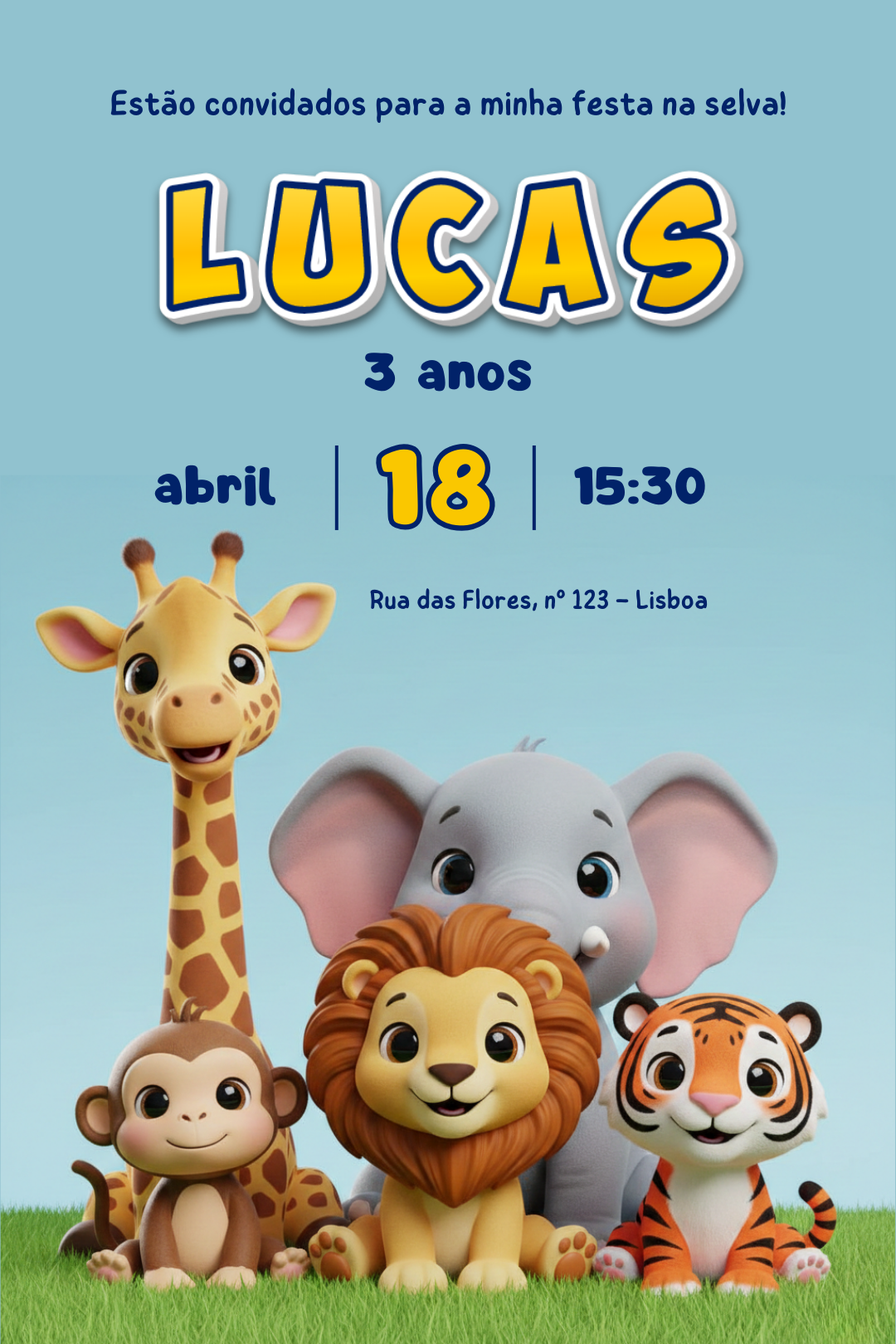 Convite Digital Selva