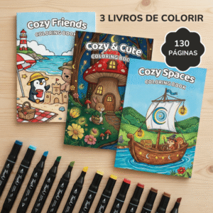 Livros de Colorir Cozy em PDF