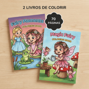 livros de colorir de fadas em PDF