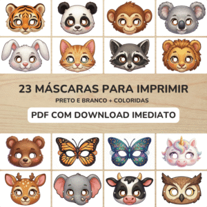 23 Máscaras de Carnaval para Imprimir